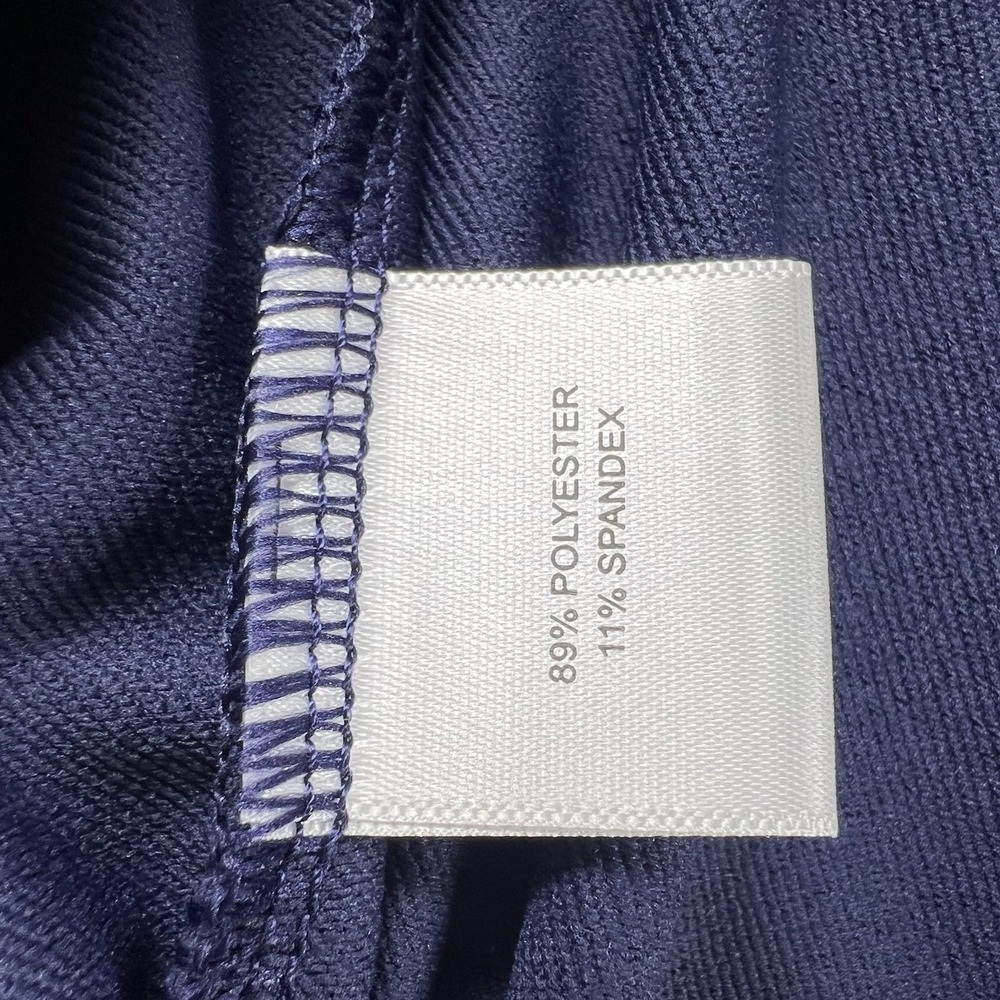 Peter Millar Golf Vest XL Navy Quarter Zip Crown Performance Stretch - Picture 5 of 8